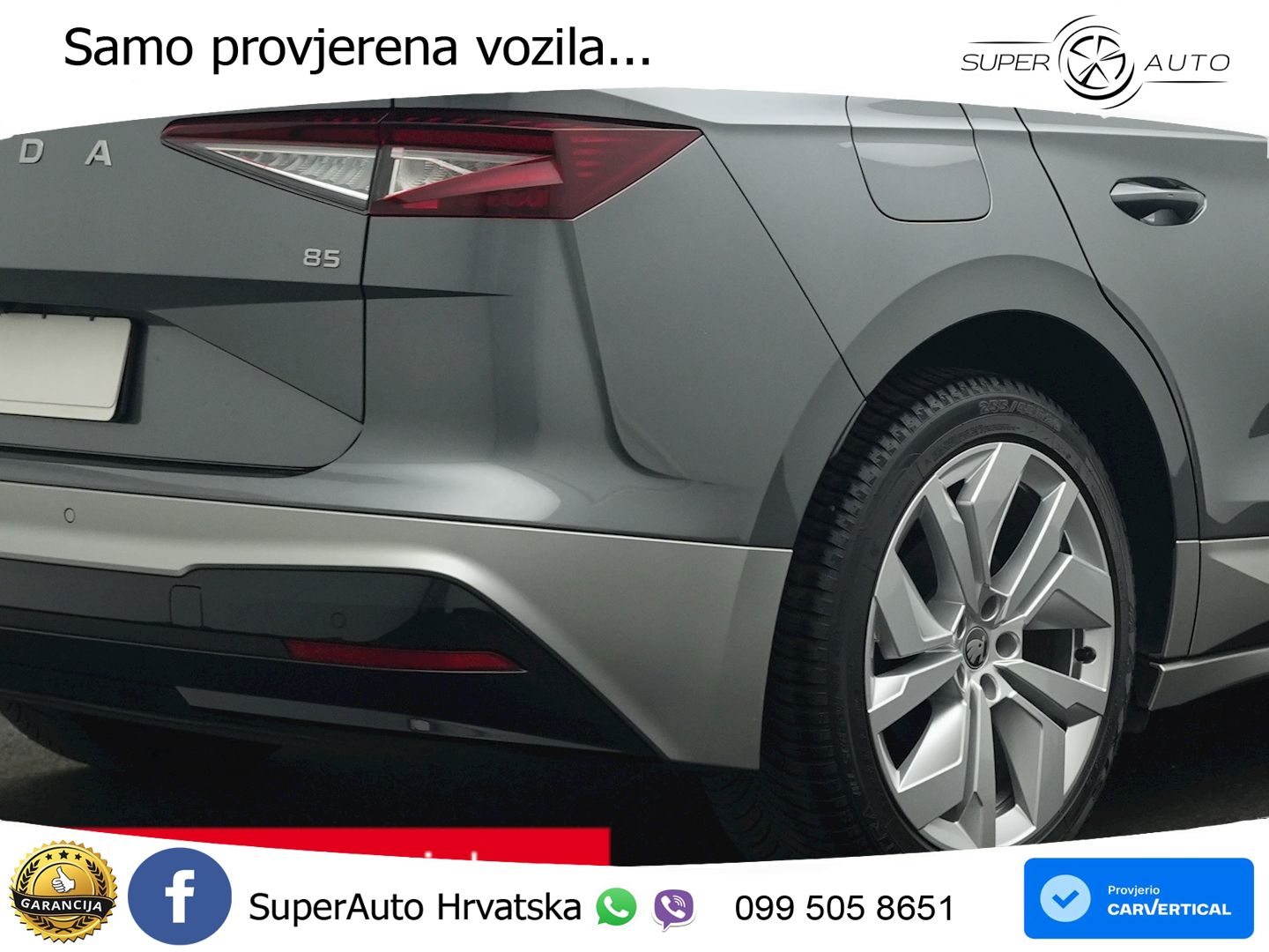 Škoda Enyaq 85 82 kWh (286 KS) Loft LED+GR SJED+ACC