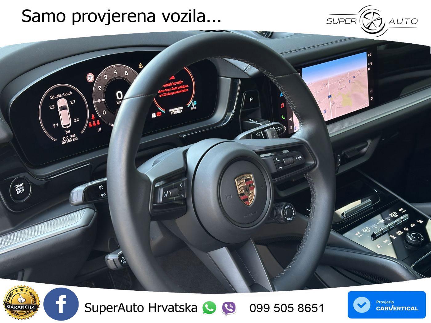 Porsche Cayenne 3.0 V6 (470 KS) E-Hybrid Tiptronic S