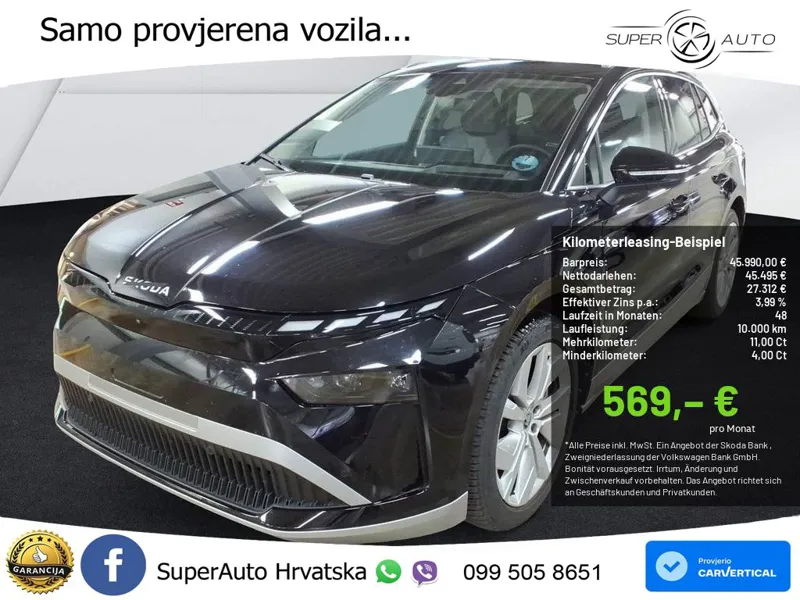Škoda Enyaq 85 82 kWh (286 KS) Loft LED+GR SJED+ACC