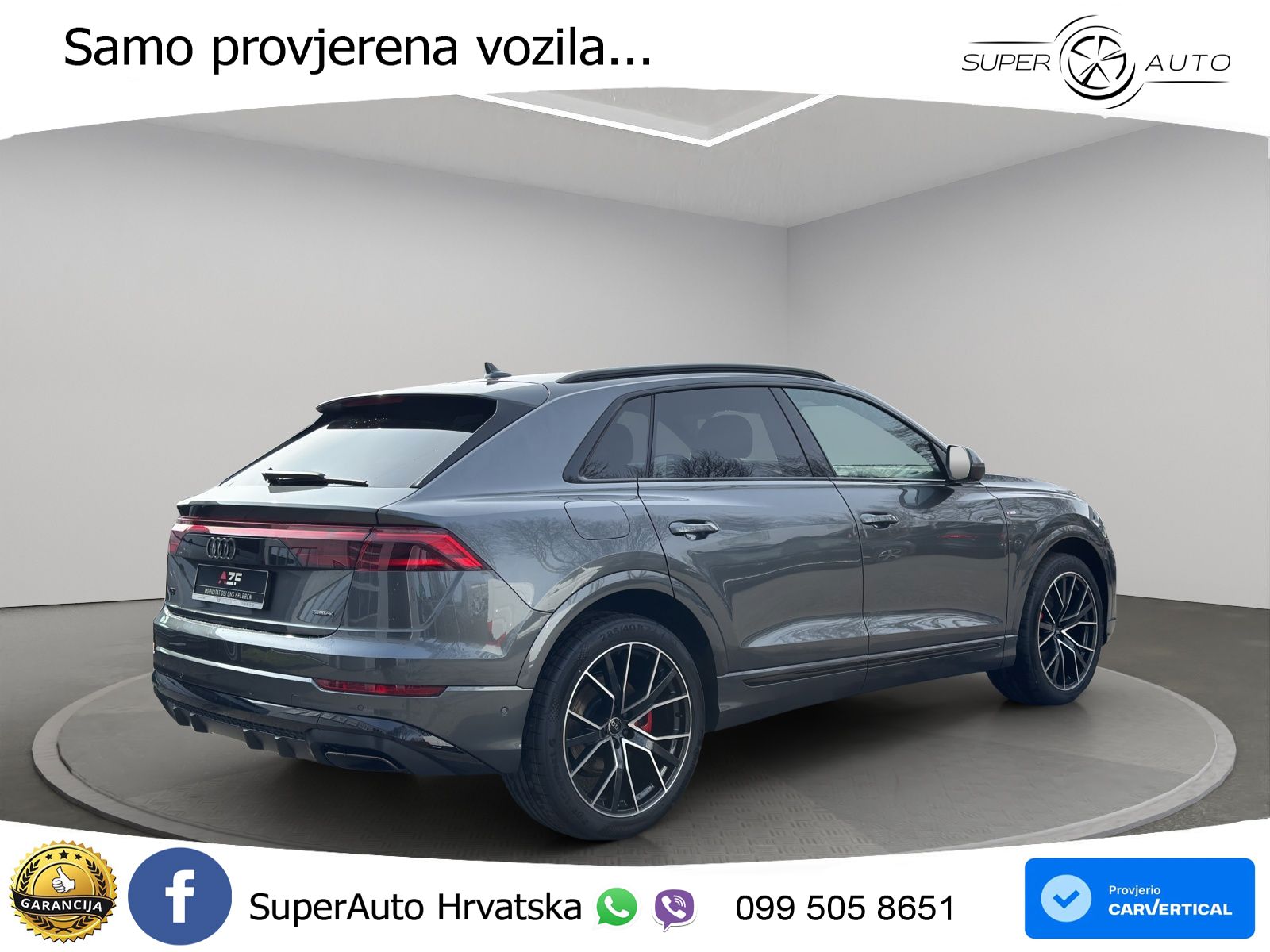 Audi Q8 50 TDI V6 (286 KS) quattro Tiptronic LED+GR SJED+ACC