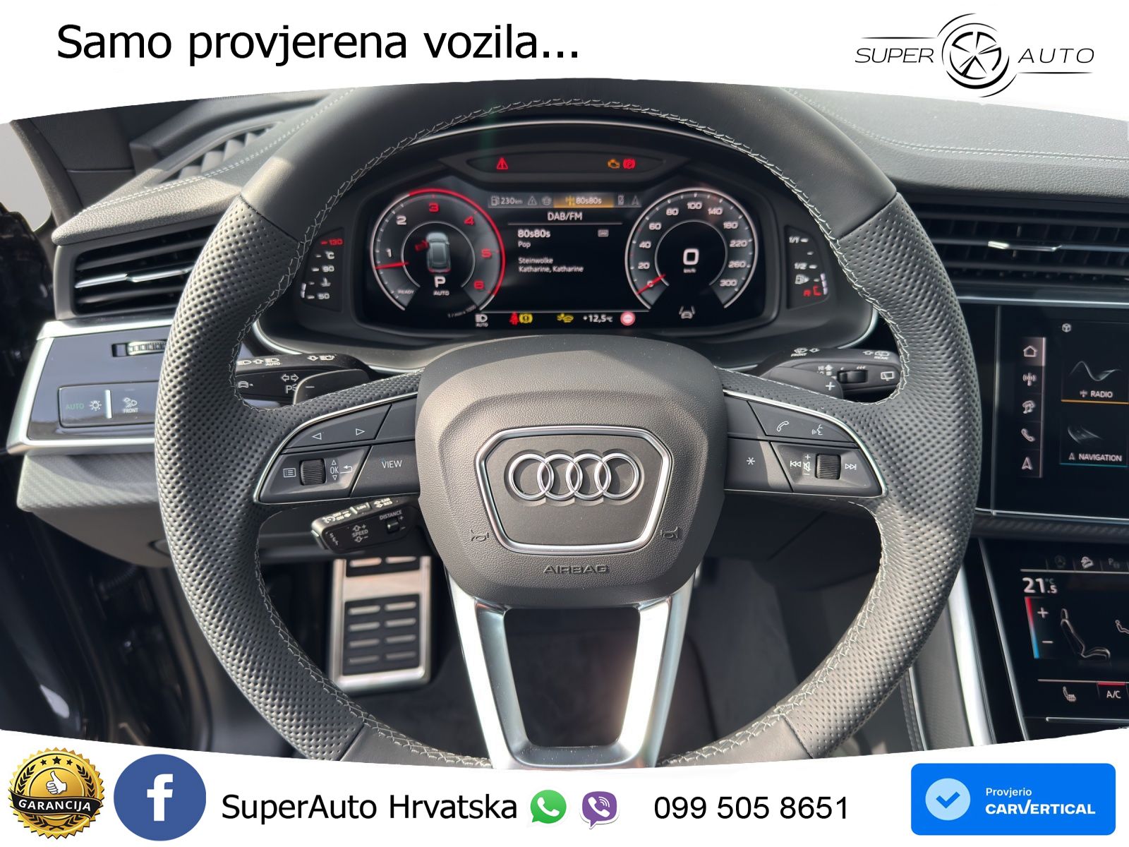 Audi Q8 50 TDI V6 (286 KS) quattro Tiptronic LED+GR SJED+ACC