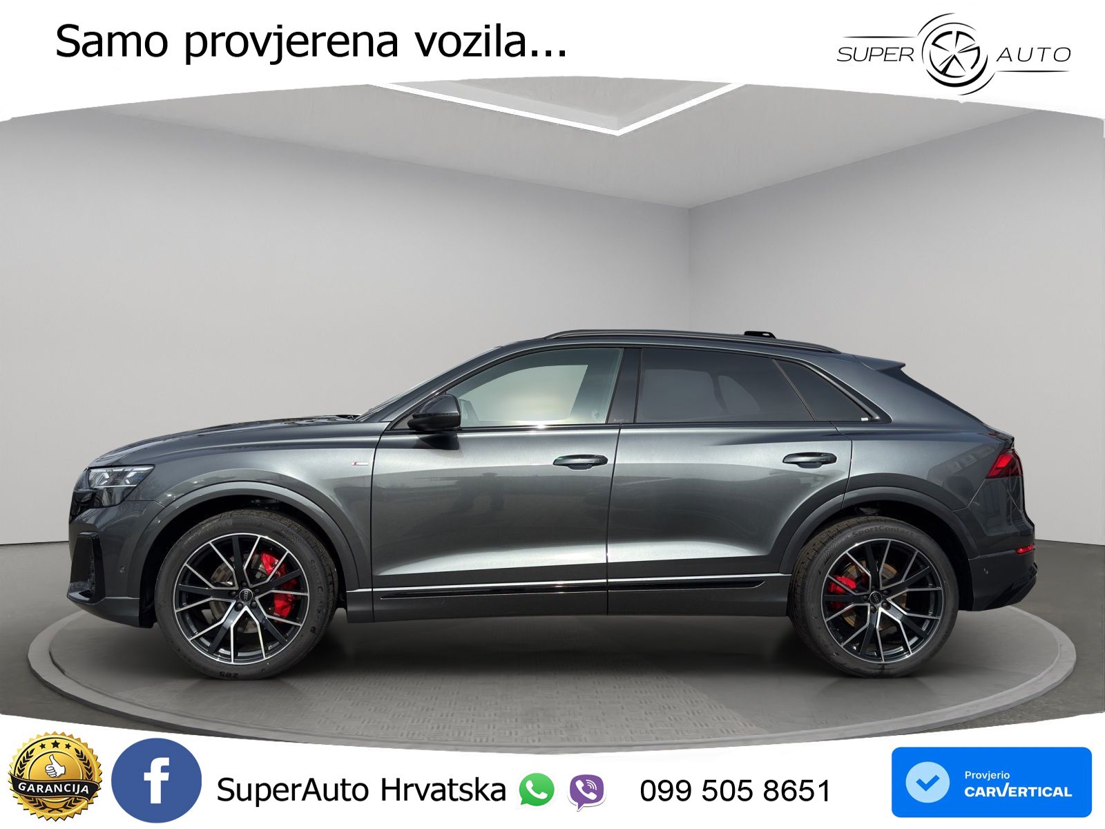 Audi Q8 50 TDI V6 (286 KS) quattro Tiptronic LED+GR SJED+ACC