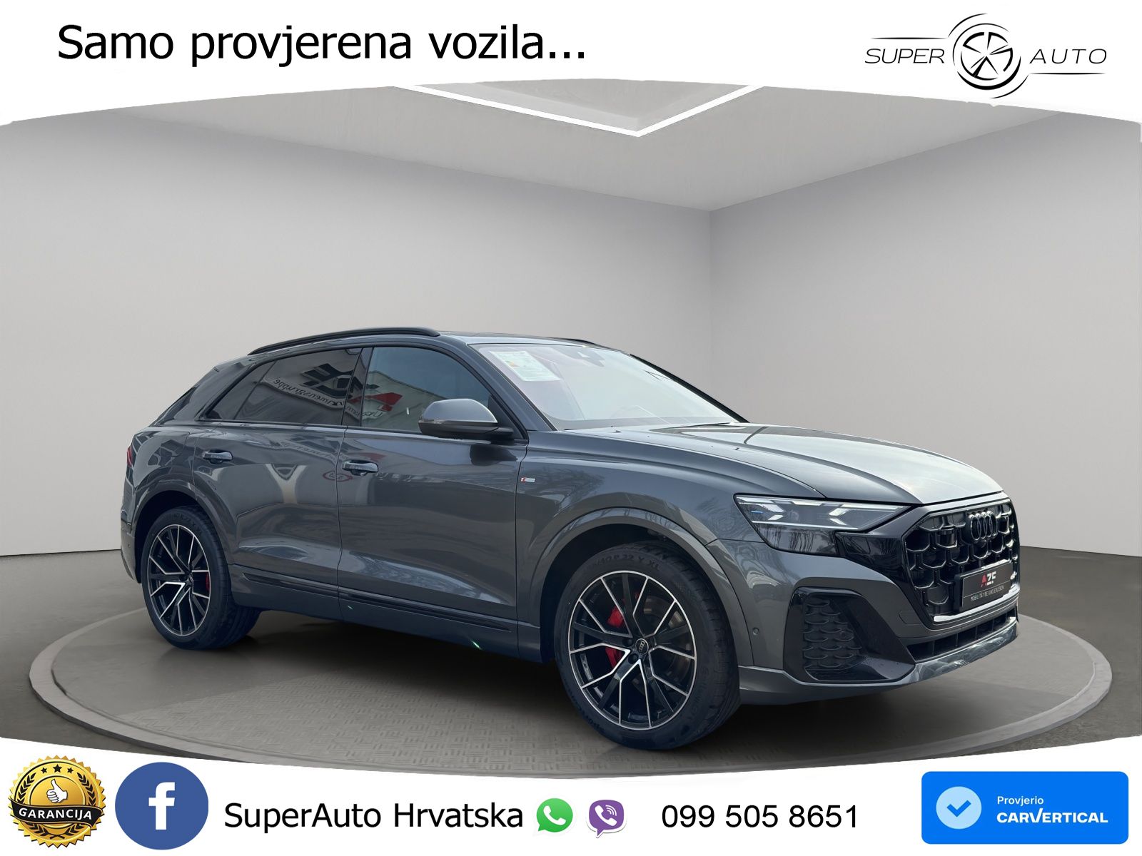 Audi Q8 50 TDI V6 (286 KS) quattro Tiptronic LED+GR SJED+ACC