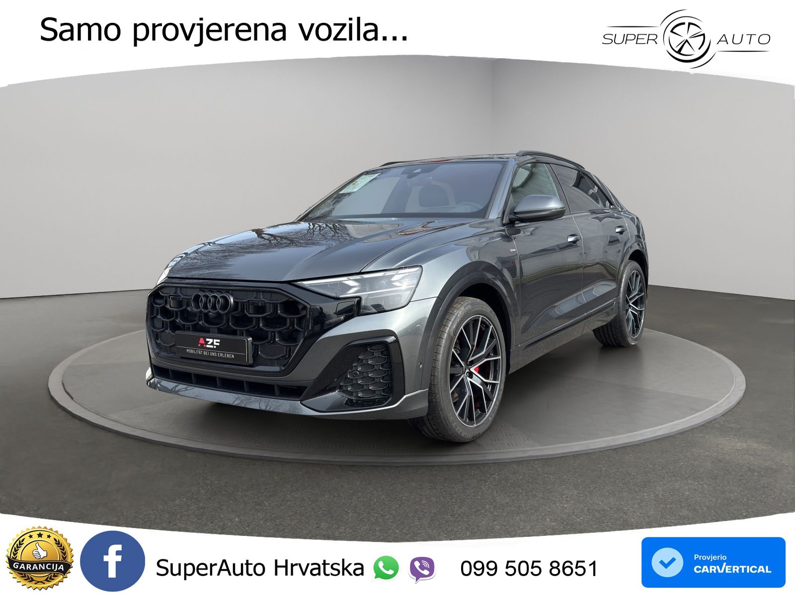 Audi Q8 50 TDI V6 (286 KS) quattro Tiptronic LED+GR SJED+ACC