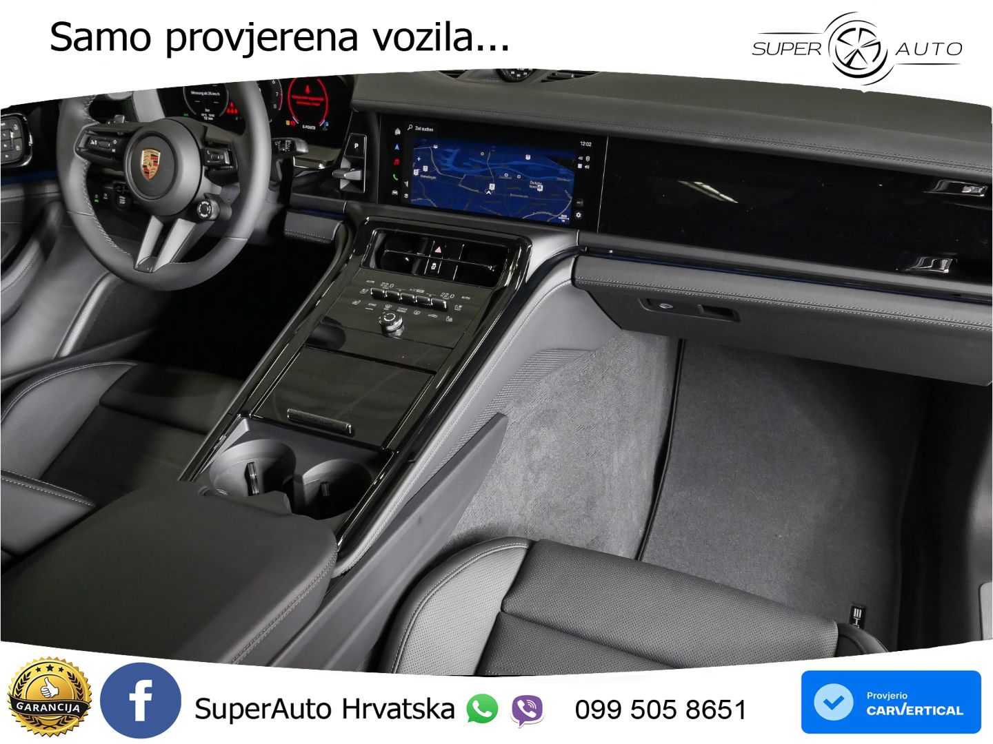 Porsche Panamera 4S 2.9 V6 (544 KS) E-Hybrid PDK ZRAČNI+ACC+GR SJED+KAM+PANO