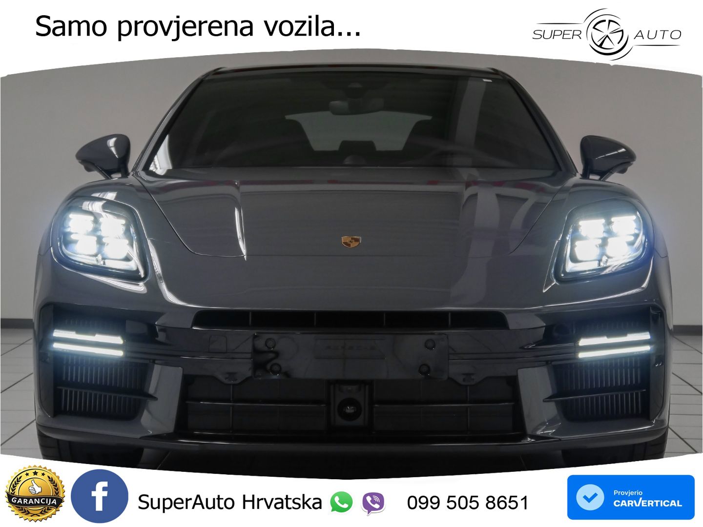 Porsche Panamera 4S 2.9 V6 (544 KS) E-Hybrid PDK ZRAČNI+ACC+GR SJED+KAM+PANO