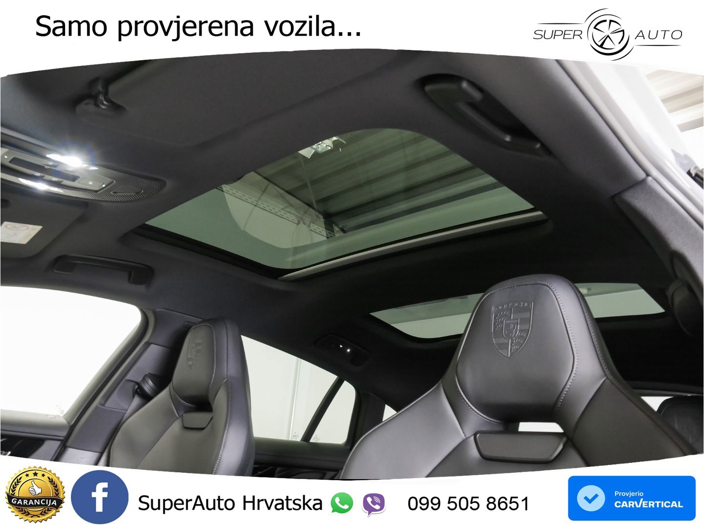 Porsche Panamera 4S 2.9 V6 (544 KS) E-Hybrid PDK ZRAČNI+ACC+GR SJED+KAM+PANO