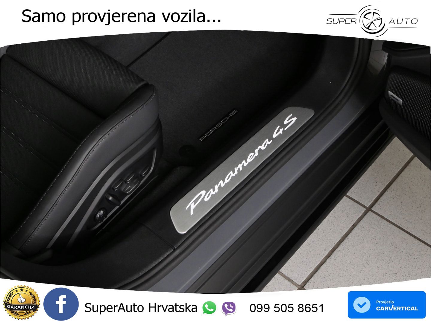 Porsche Panamera 4S 2.9 V6 (544 KS) E-Hybrid PDK ZRAČNI+ACC+GR SJED+KAM+PANO
