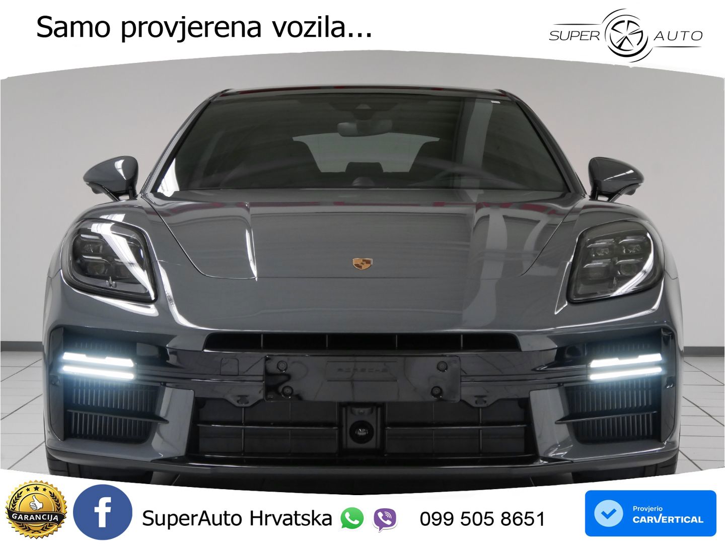 Porsche Panamera 4S 2.9 V6 (544 KS) E-Hybrid PDK ZRAČNI+ACC+GR SJED+KAM+PANO