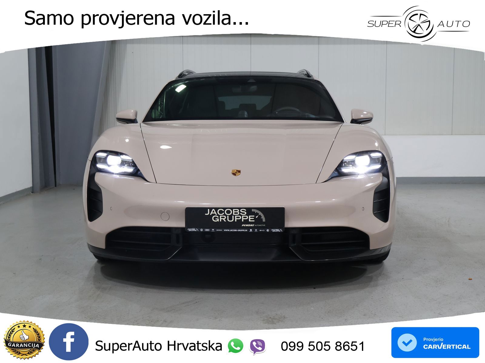 Porsche Taycan Sport Turismo GTS Performance Plus 93.4 kWh (598 KS)