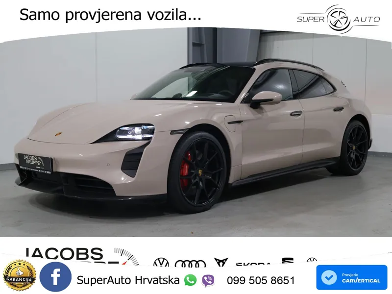 Porsche Taycan Sport Turismo GTS Performance Plus 93.4 kWh (598 KS)