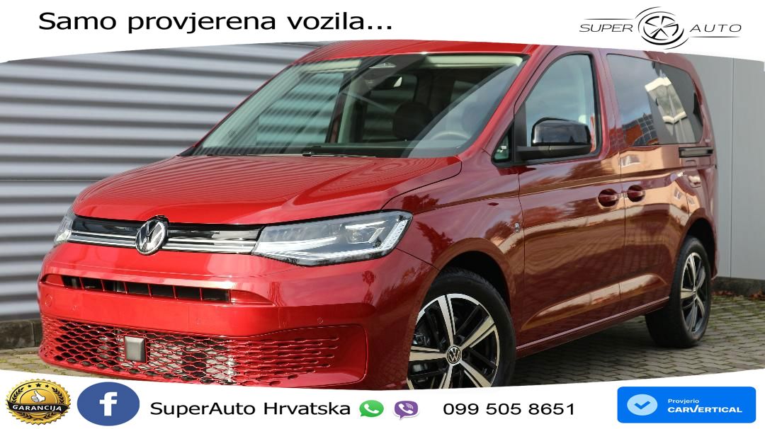 VW Caddy 122 KS LED+GR SJED+ACC