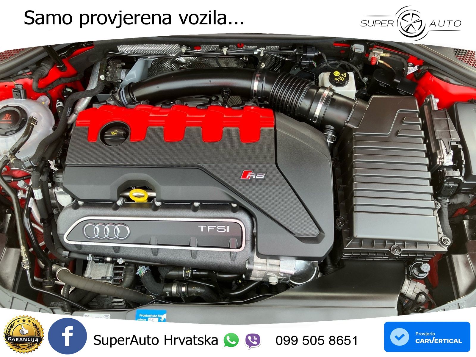 Audi RS3 Sportback 2.5 TFSI (400 KS) quattro S tronic LED+ACC