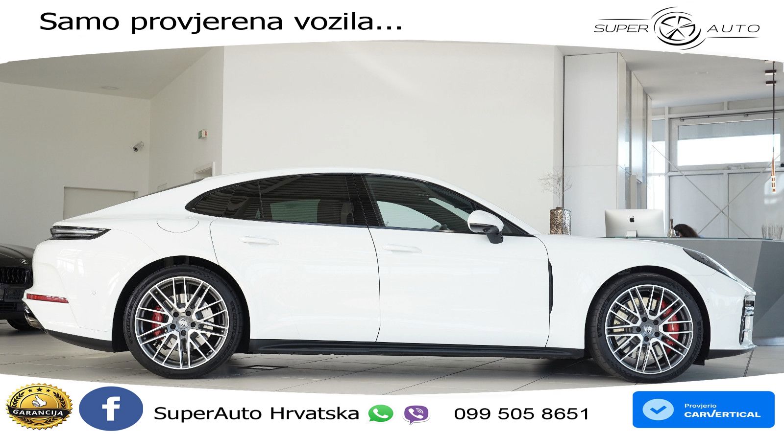 Porsche Panamera 4S 2.9 V6 (544 KS) E-Hybrid PDK ACC+HEAD+4xGR SJED+360+PANO