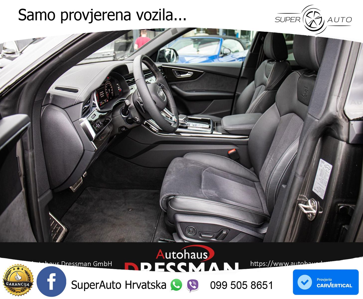 Audi Q8 50 TDI V6 (286 KS) quattro Tiptronic S line LED+GR SJED+ACC