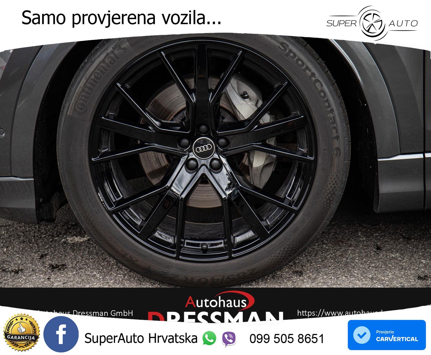 Audi Q8 50 TDI V6 (286 KS) quattro Tiptronic S line LED+GR SJED+ACC