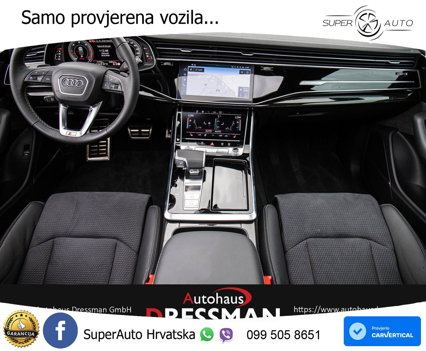Audi Q8 50 TDI V6 (286 KS) quattro Tiptronic S line LED+GR SJED+ACC