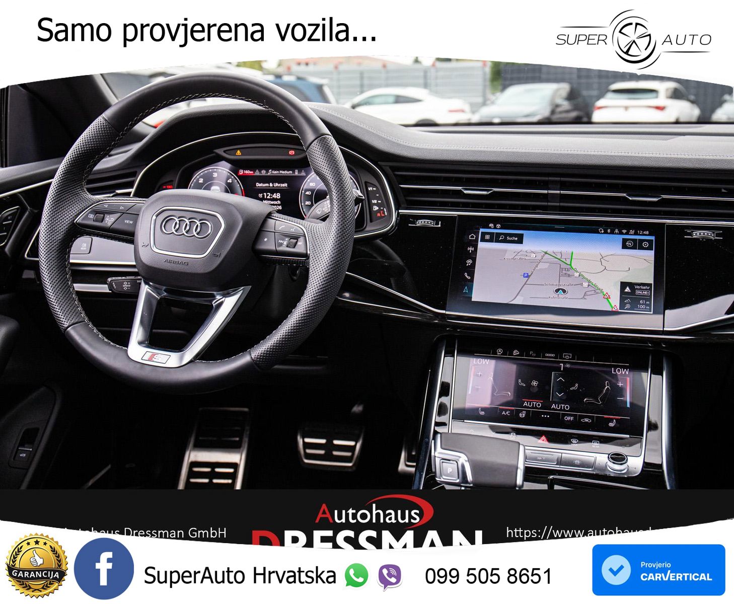 Audi Q8 50 TDI V6 (286 KS) quattro Tiptronic S line LED+GR SJED+ACC