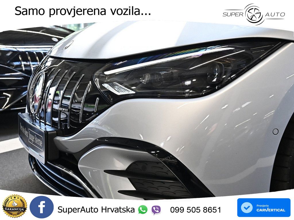 Mercedes EQE AMG 43 100 kWh (476 KS) 4MATIC ZRAČNI+ACC+GR SJED+KAM+PANO