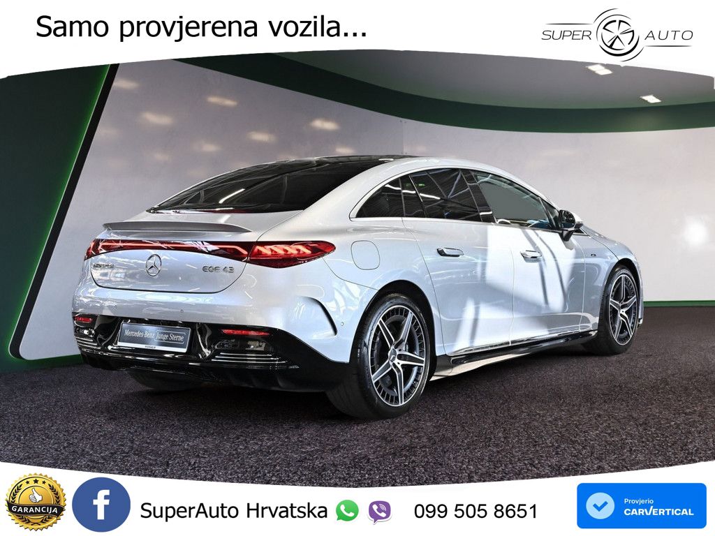 Mercedes EQE AMG 43 100 kWh (476 KS) 4MATIC ZRAČNI+ACC+GR SJED+KAM+PANO