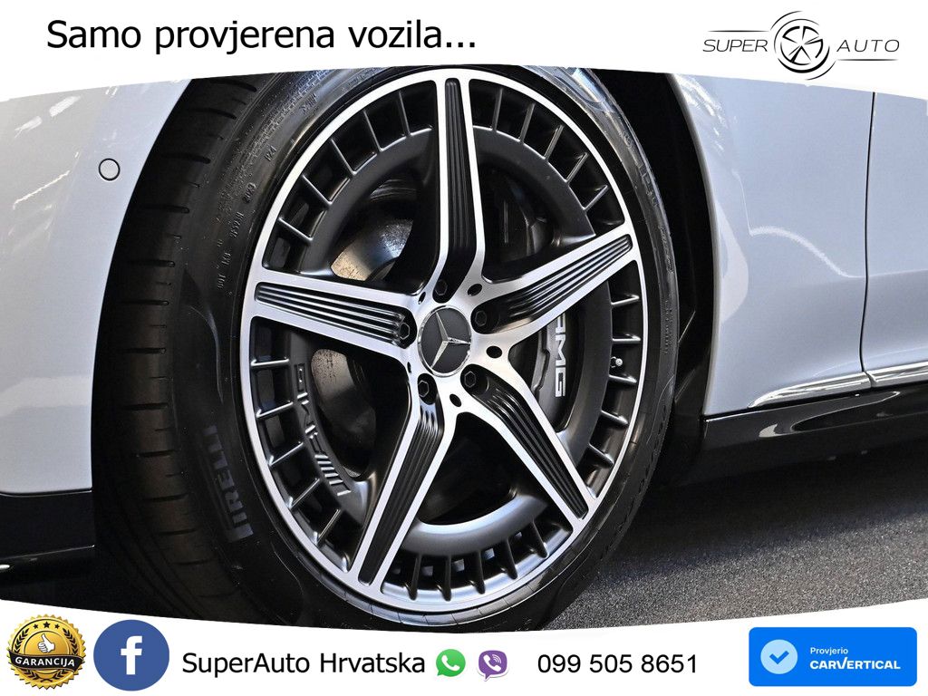 Mercedes EQE AMG 43 100 kWh (476 KS) 4MATIC ZRAČNI+ACC+GR SJED+KAM+PANO