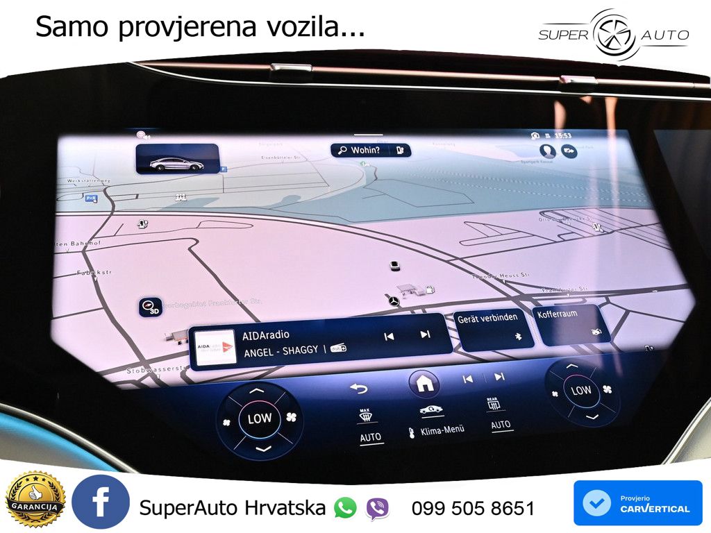 Mercedes EQE AMG 43 100 kWh (476 KS) 4MATIC ZRAČNI+ACC+GR SJED+KAM+PANO