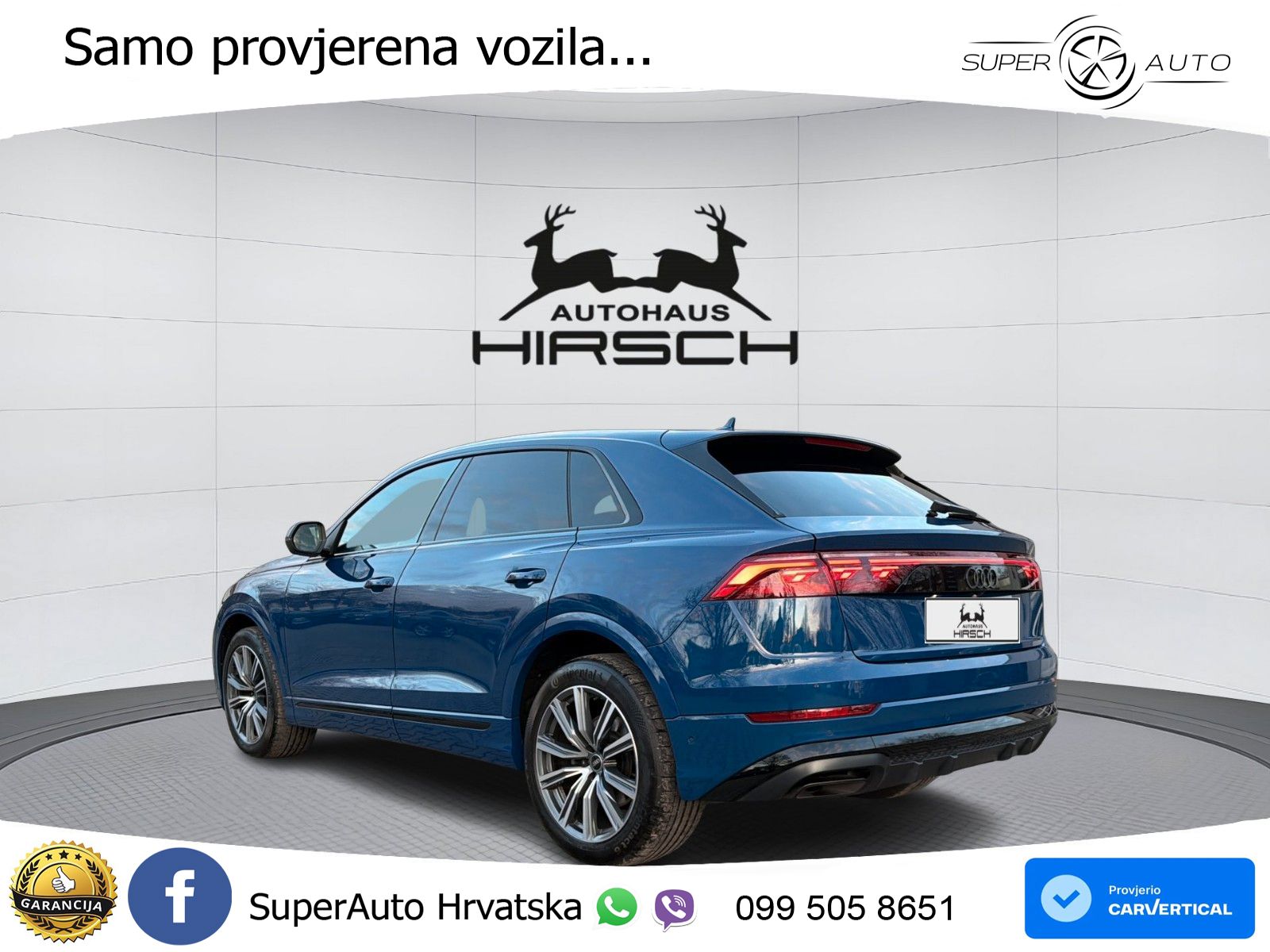 Audi Q8 50 TDI V6 (286 KS) quattro Tiptronic