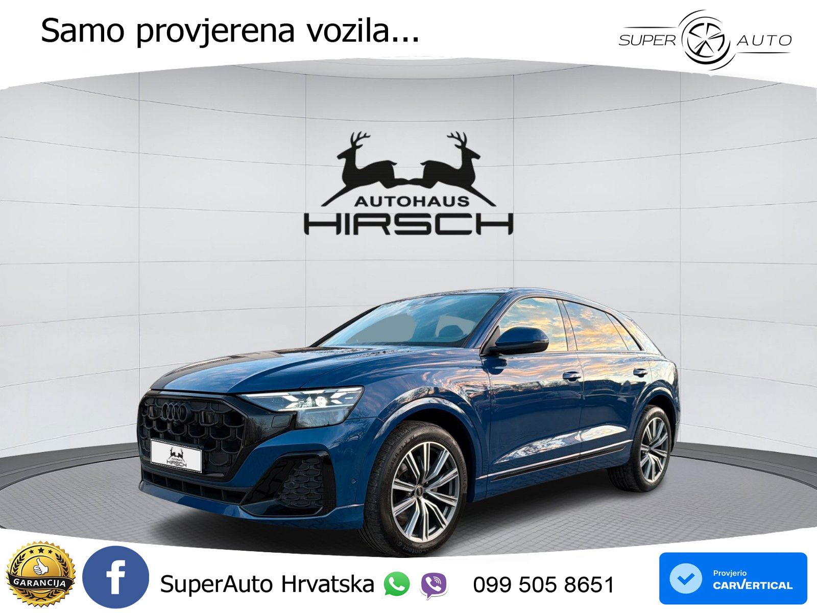 Audi Q8 50 TDI V6 (286 KS) quattro Tiptronic