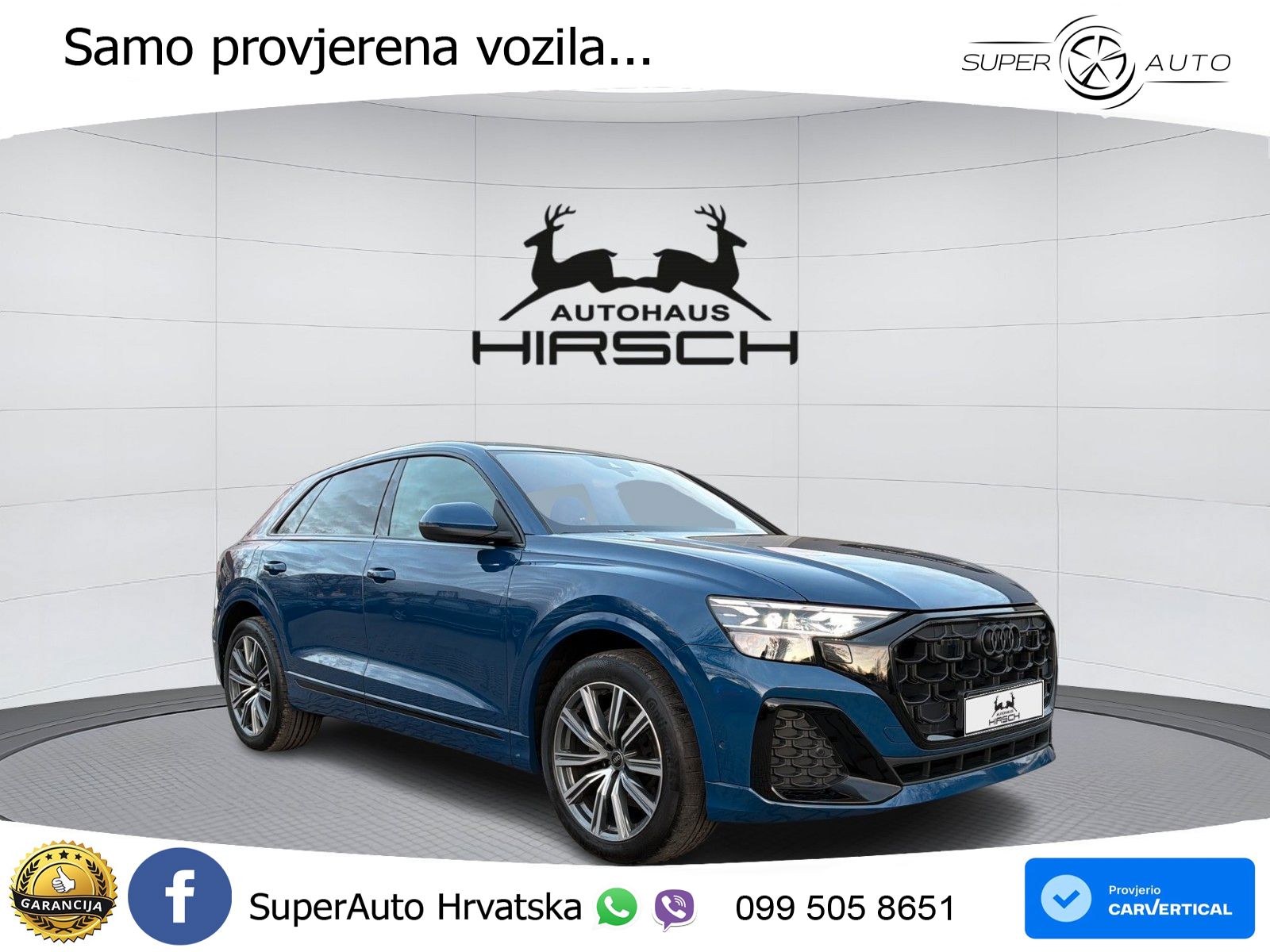 Audi Q8 50 TDI V6 (286 KS) quattro Tiptronic