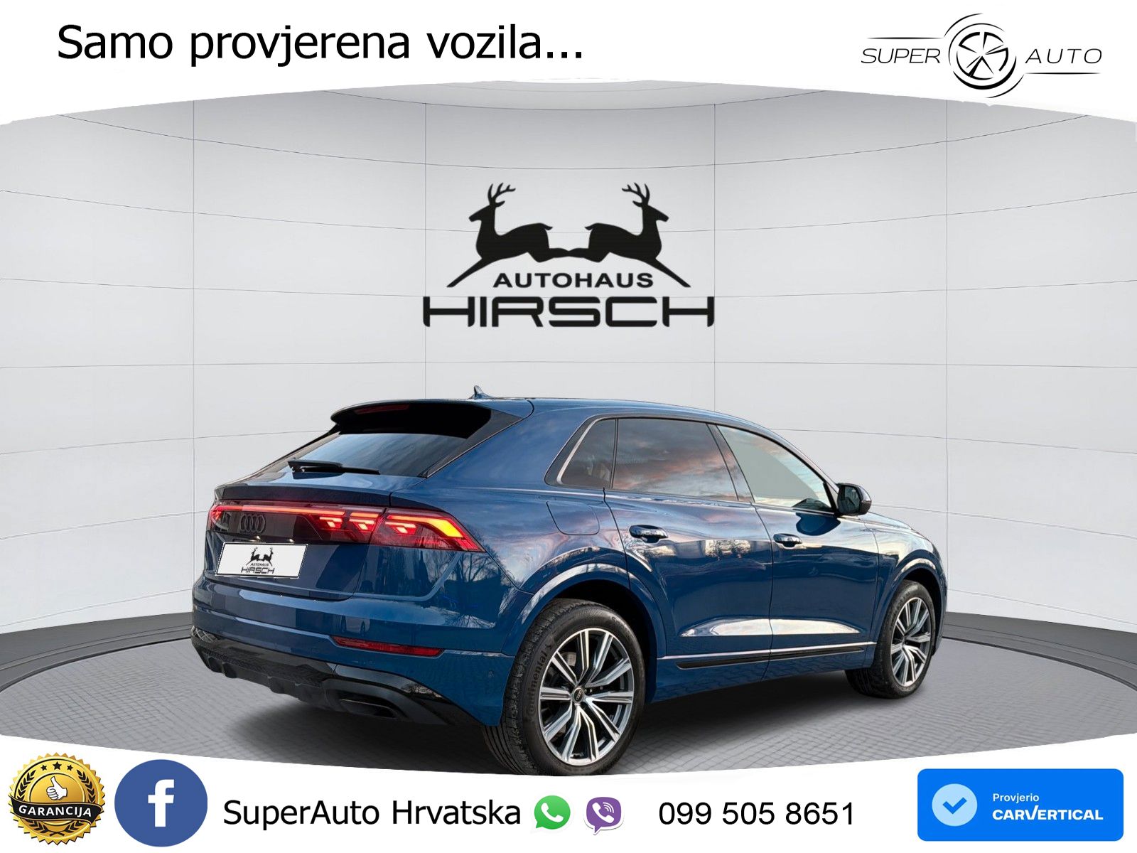 Audi Q8 50 TDI V6 (286 KS) quattro Tiptronic