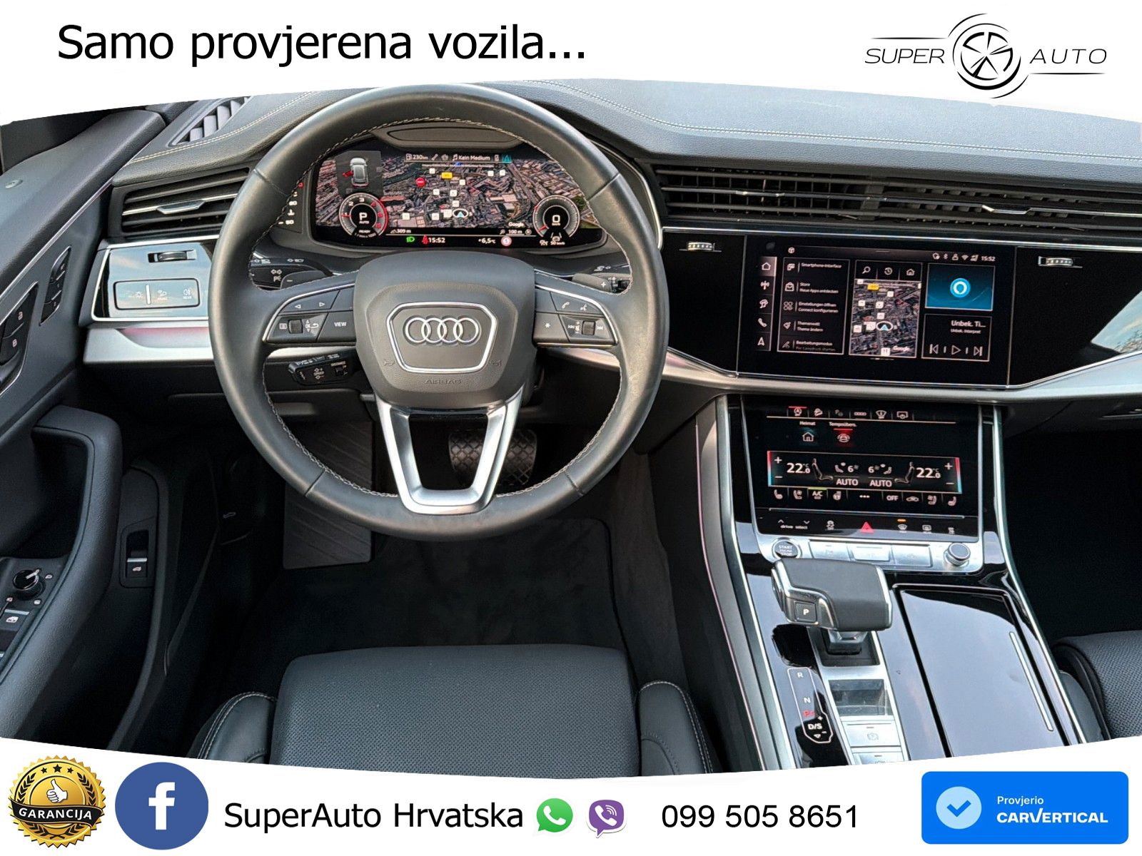 Audi Q8 50 TDI V6 (286 KS) quattro Tiptronic