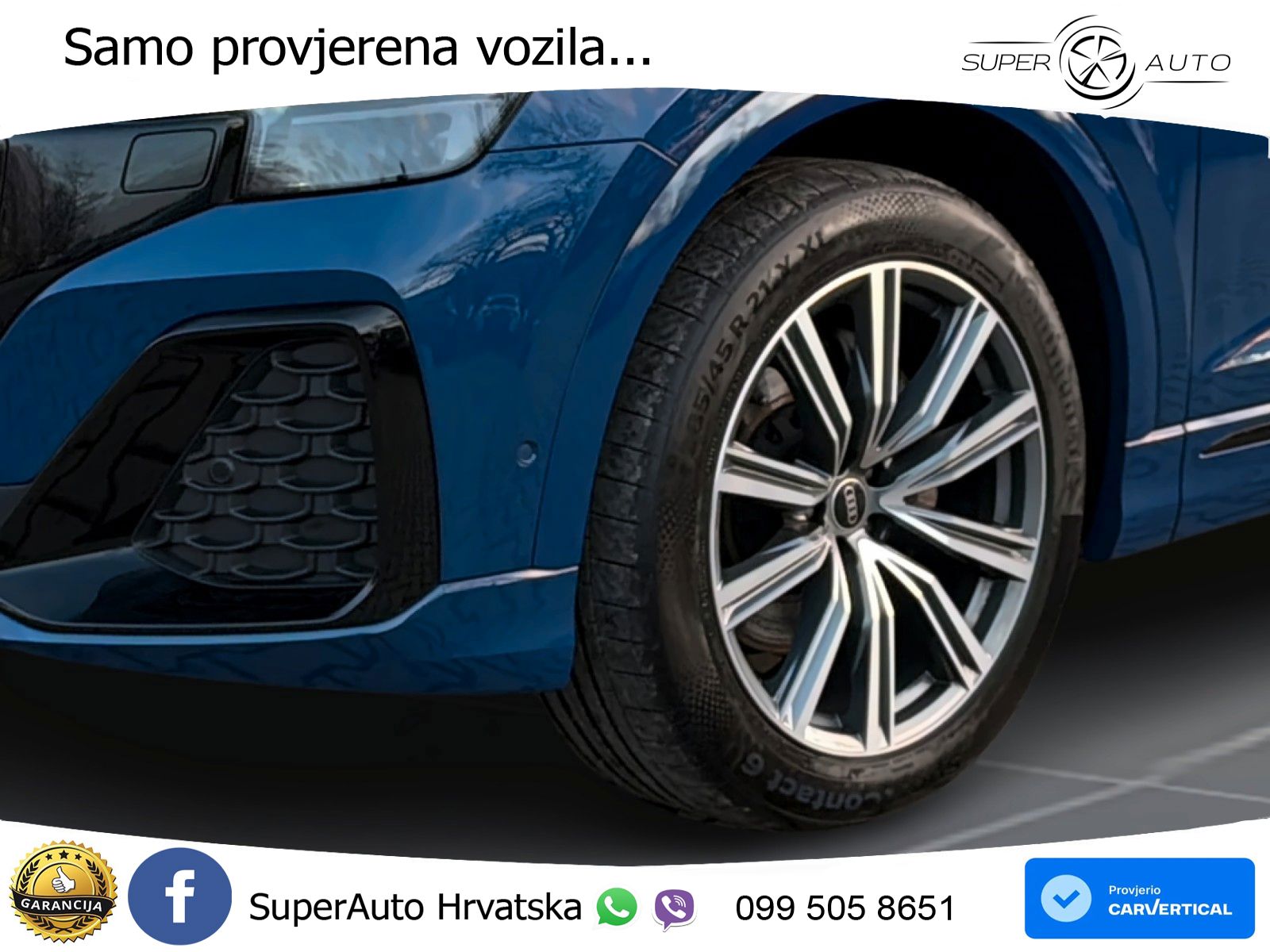 Audi Q8 50 TDI V6 (286 KS) quattro Tiptronic