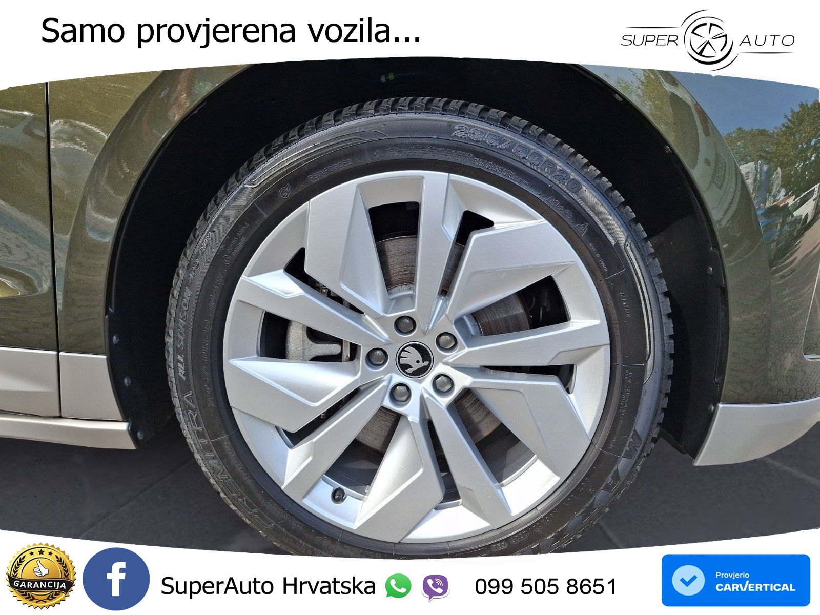 Škoda Enyaq 85 82 kWh (286 KS) LED+GR SJED+ACC
