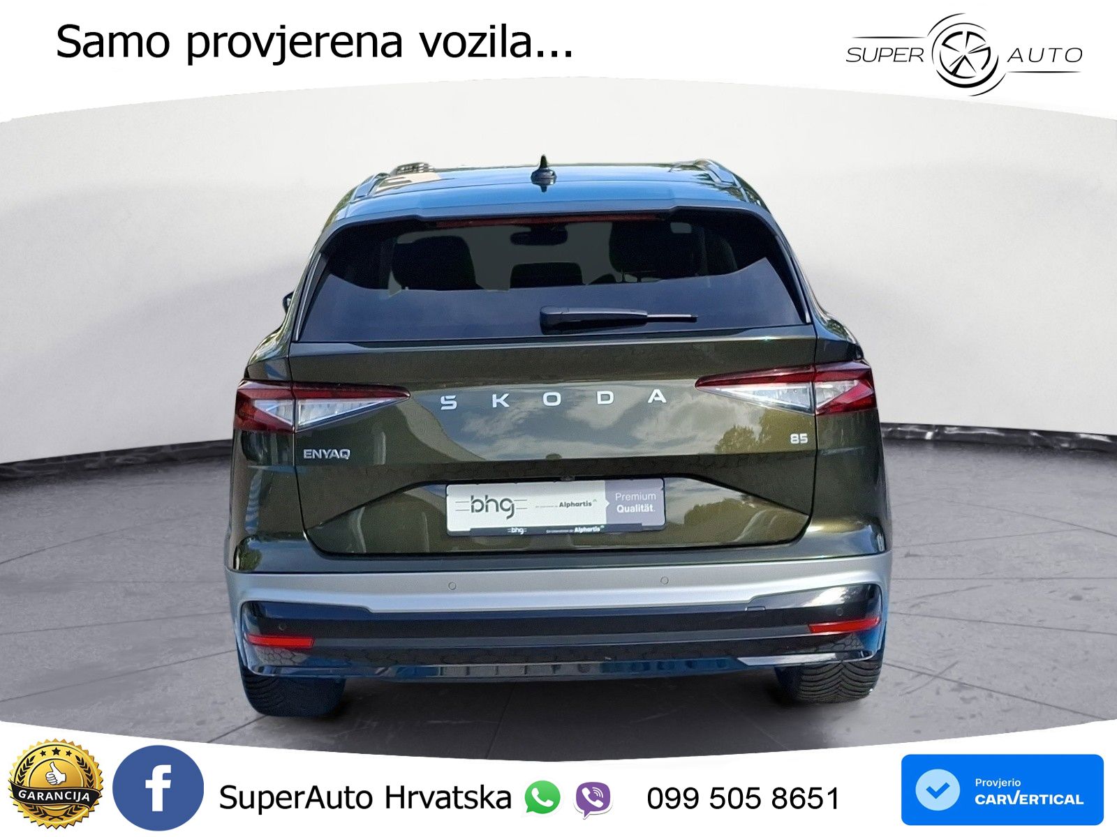 Škoda Enyaq 85 82 kWh (286 KS) LED+GR SJED+ACC