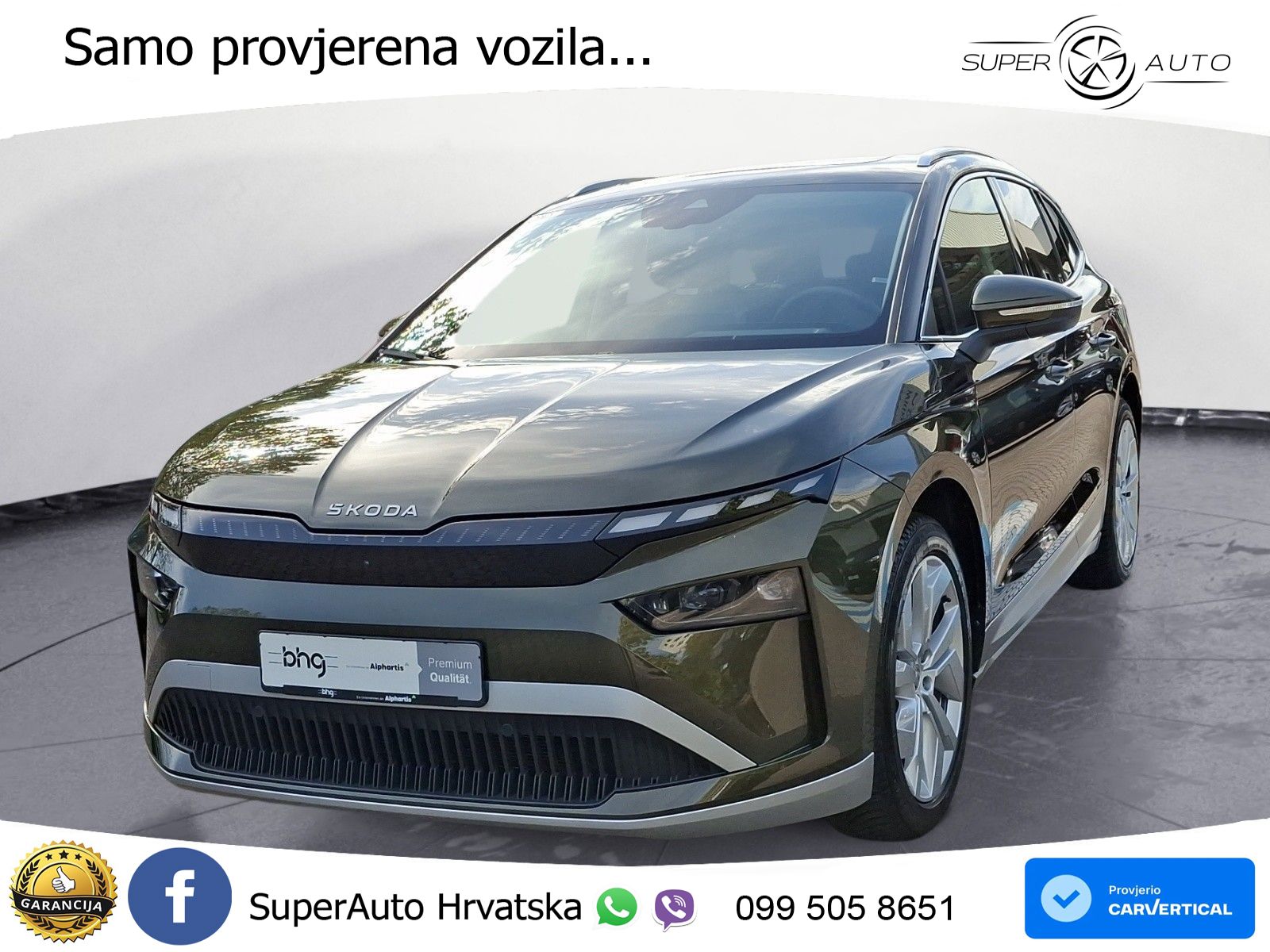 Škoda Enyaq 85 82 kWh (286 KS) LED+GR SJED+ACC