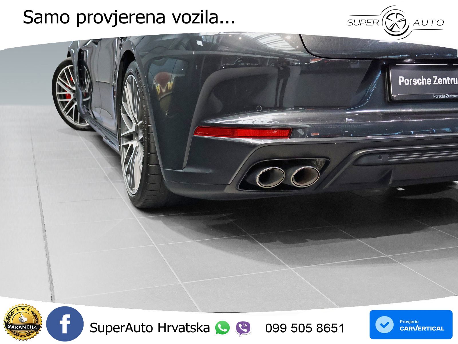 Porsche Panamera 4S 2.9 V6 (544 KS) E-Hybrid PDK ACC+HEAD+4xGR SJED+360+PANO