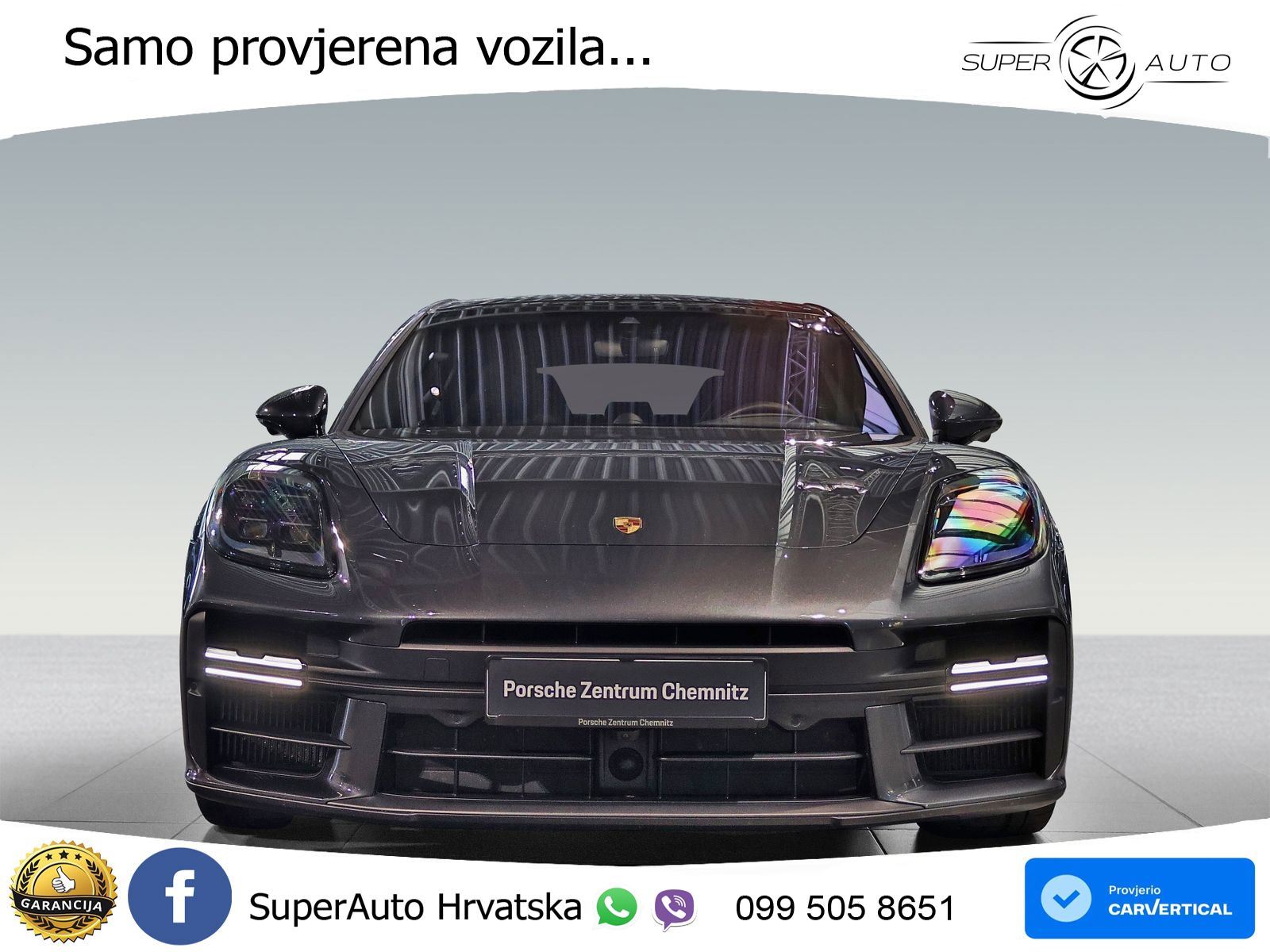 Porsche Panamera 4S 2.9 V6 (544 KS) E-Hybrid PDK ACC+HEAD+4xGR SJED+360+PANO