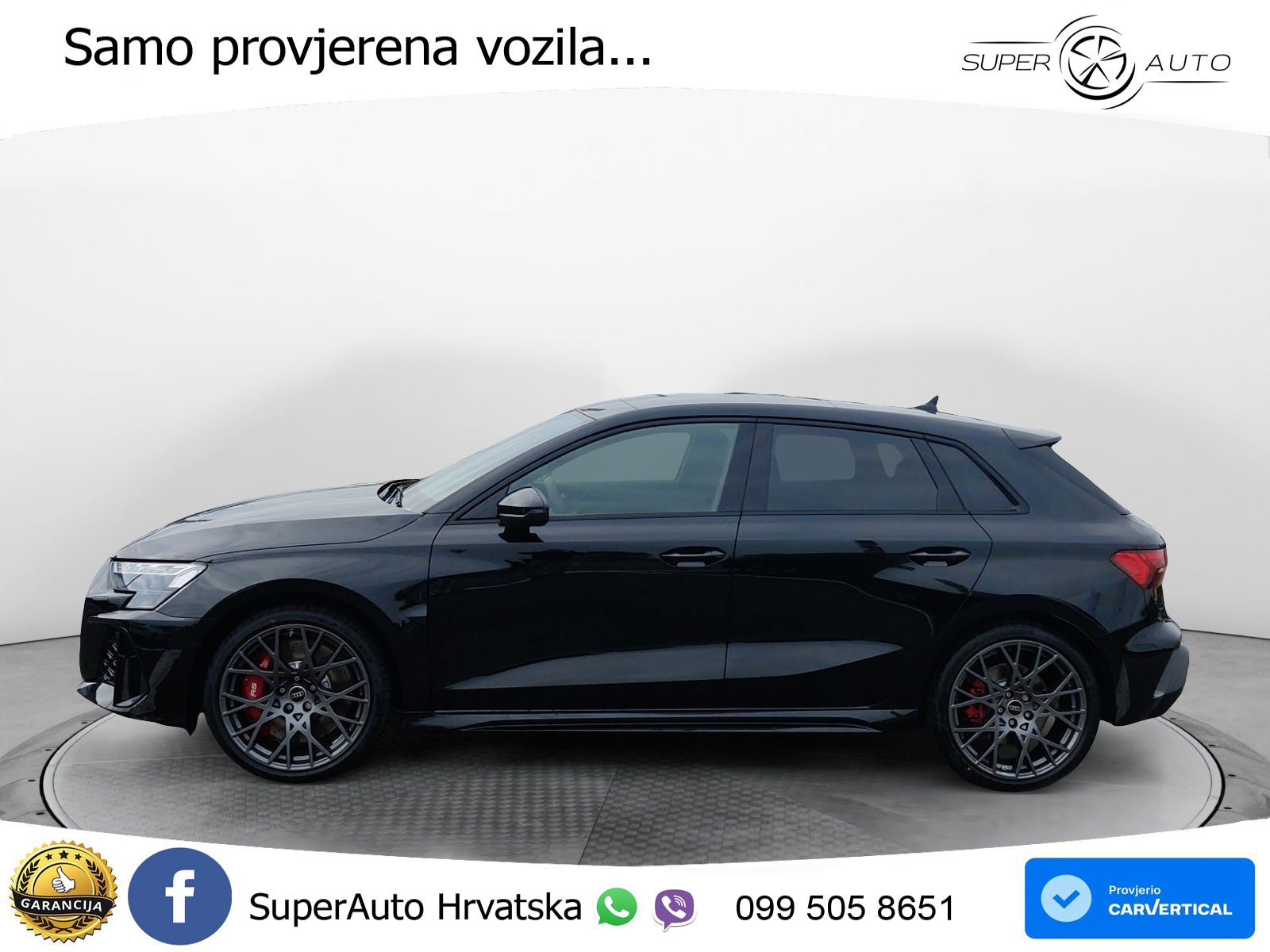 Audi RS3 Sportback 2.5 TFSI (400 KS) quattro S tronic LED+GR SJED+ACC
