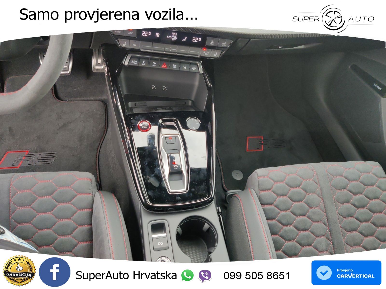 Audi RS3 Sportback 2.5 TFSI (400 KS) quattro S tronic LED+GR SJED+ACC