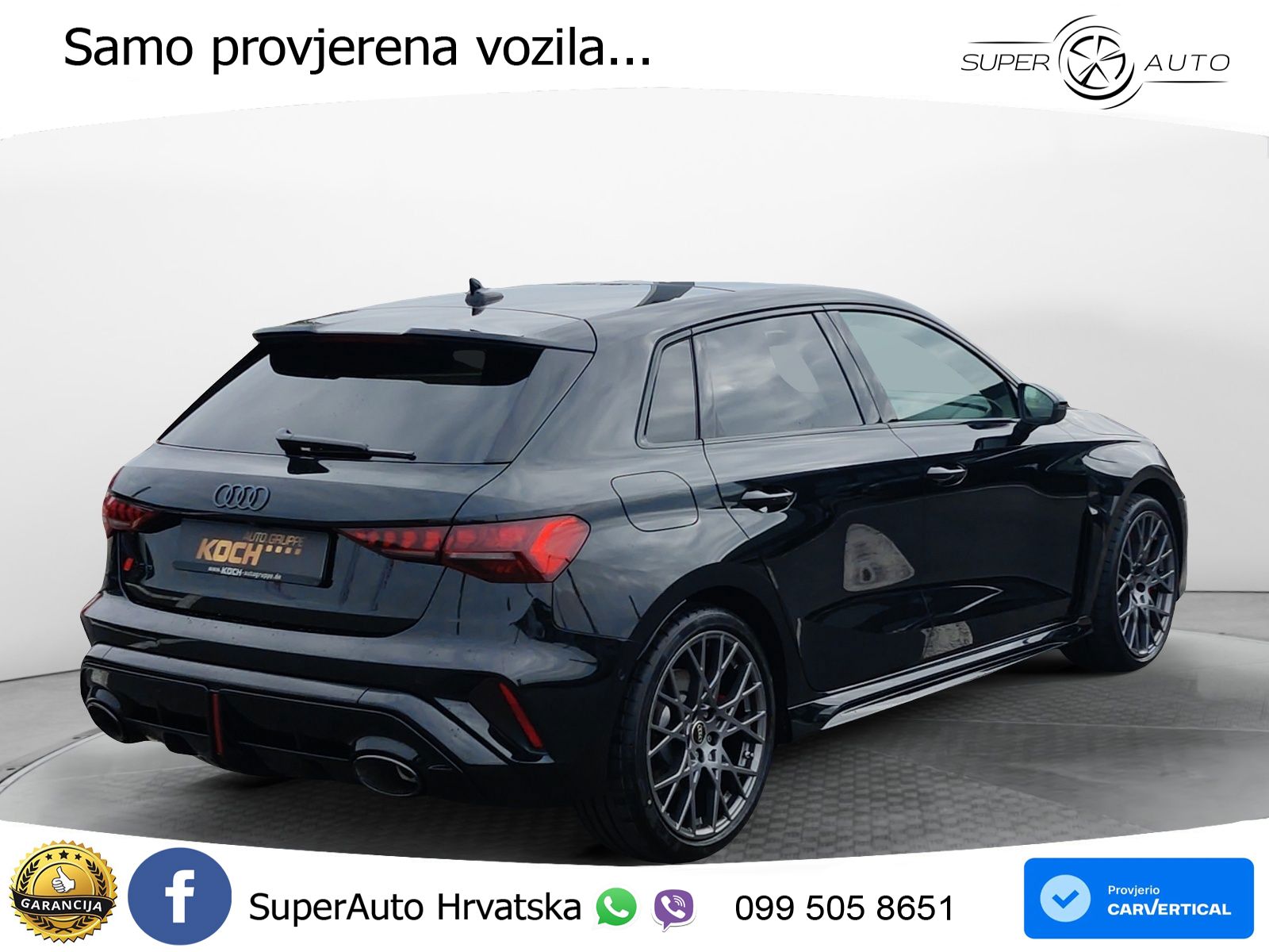 Audi RS3 Sportback 2.5 TFSI (400 KS) quattro S tronic LED+GR SJED+ACC