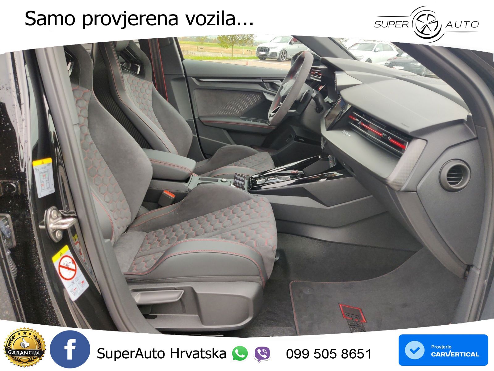 Audi RS3 Sportback 2.5 TFSI (400 KS) quattro S tronic LED+GR SJED+ACC