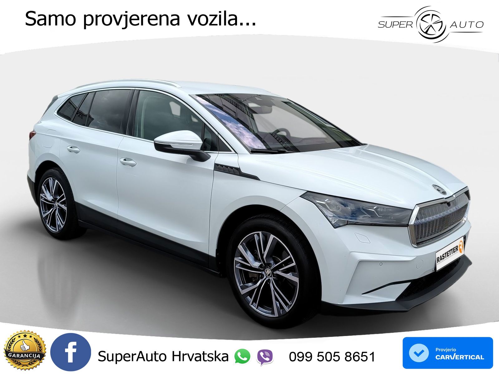 Škoda Enyaq 85 82 kWh (286 KS) Lounge LED+GR SJED+ACC