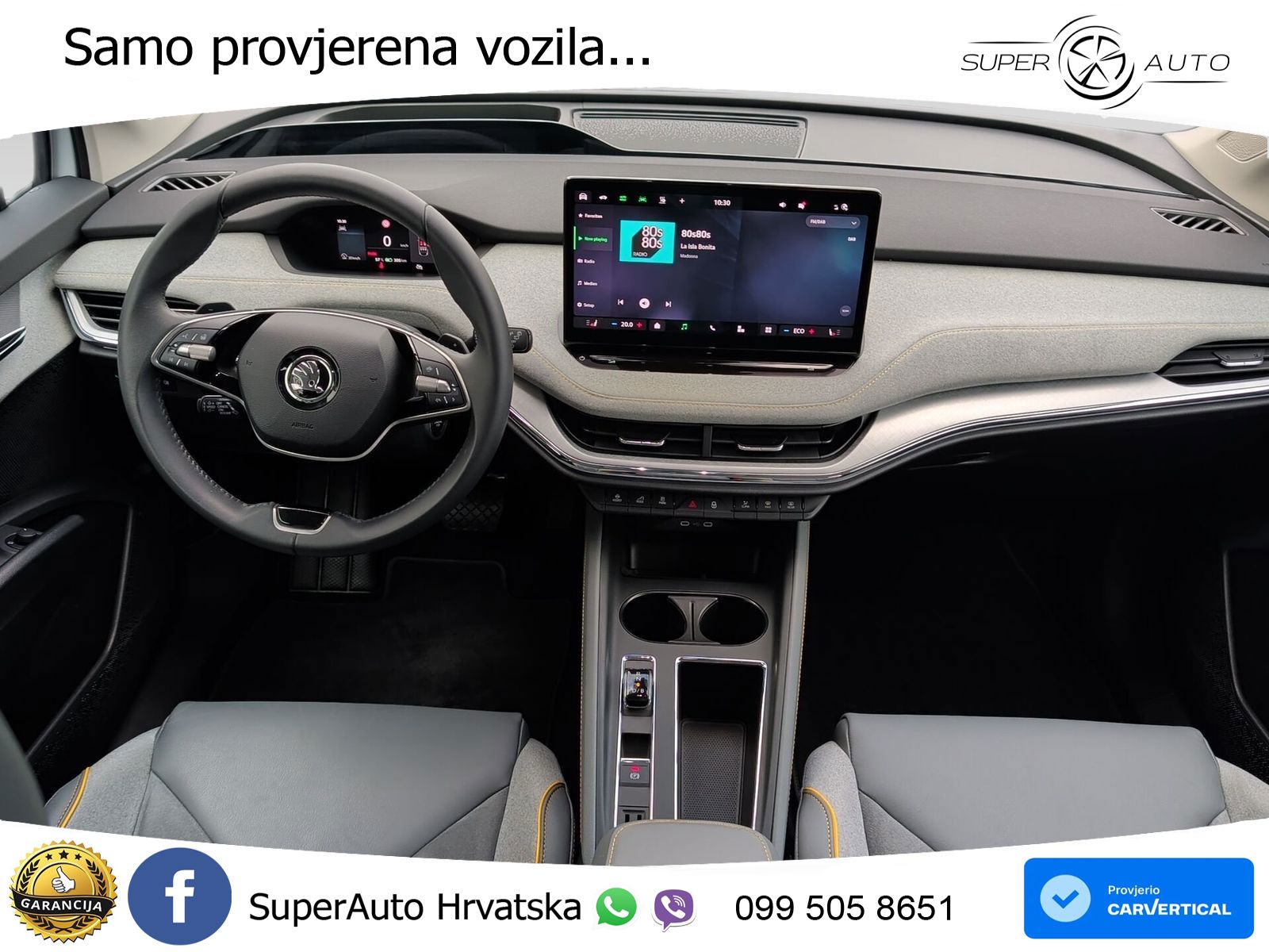 Škoda Enyaq 85 82 kWh (286 KS) Lounge LED+GR SJED+ACC