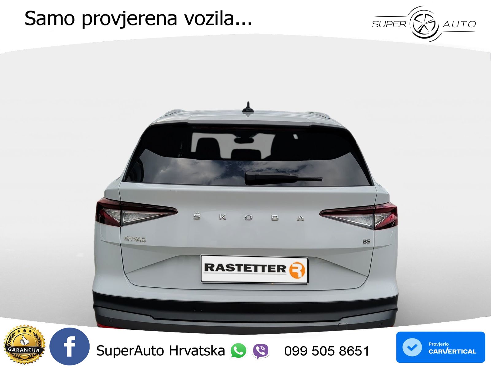 Škoda Enyaq 85 82 kWh (286 KS) Lounge LED+GR SJED+ACC