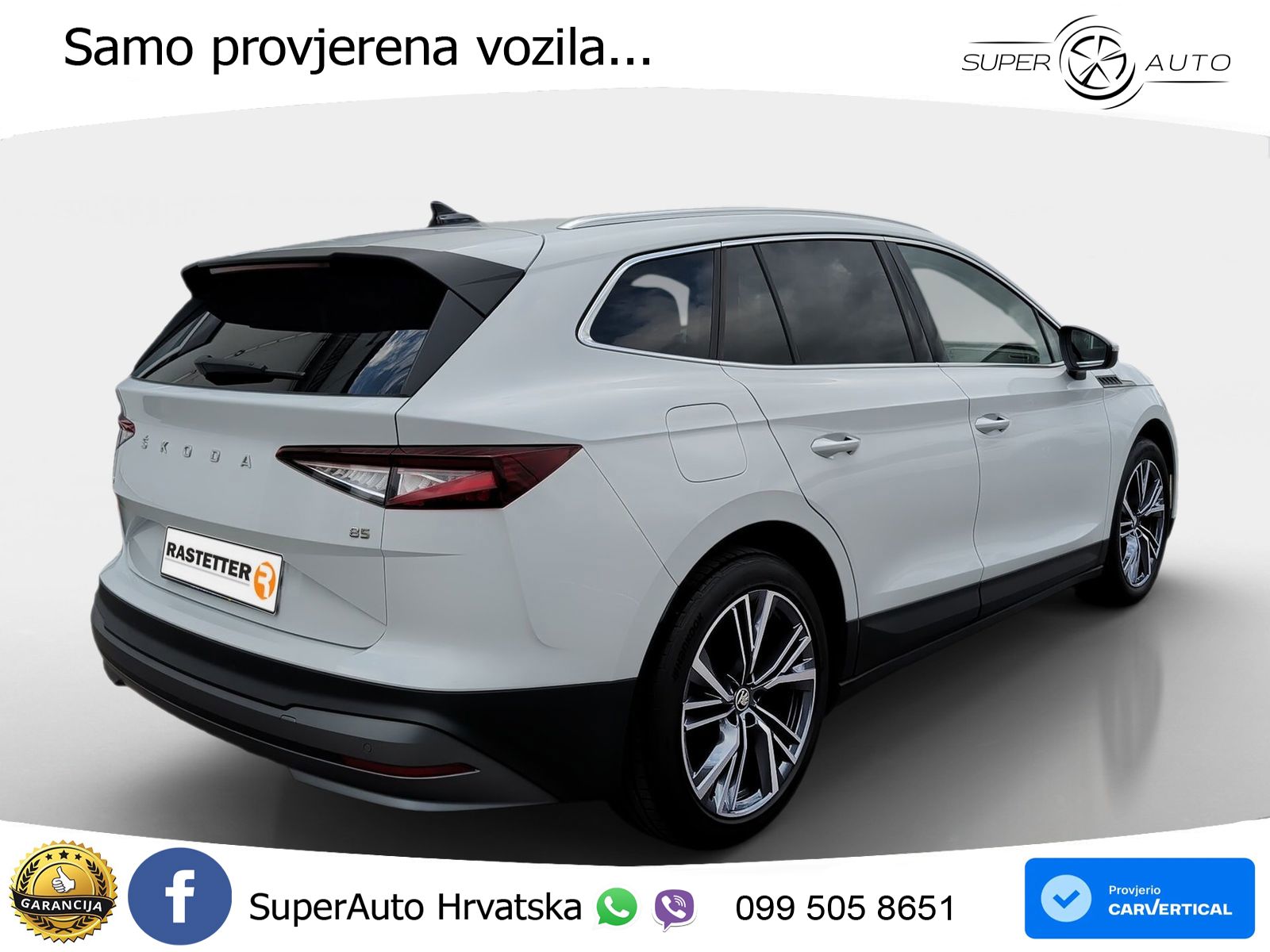 Škoda Enyaq 85 82 kWh (286 KS) Lounge LED+GR SJED+ACC