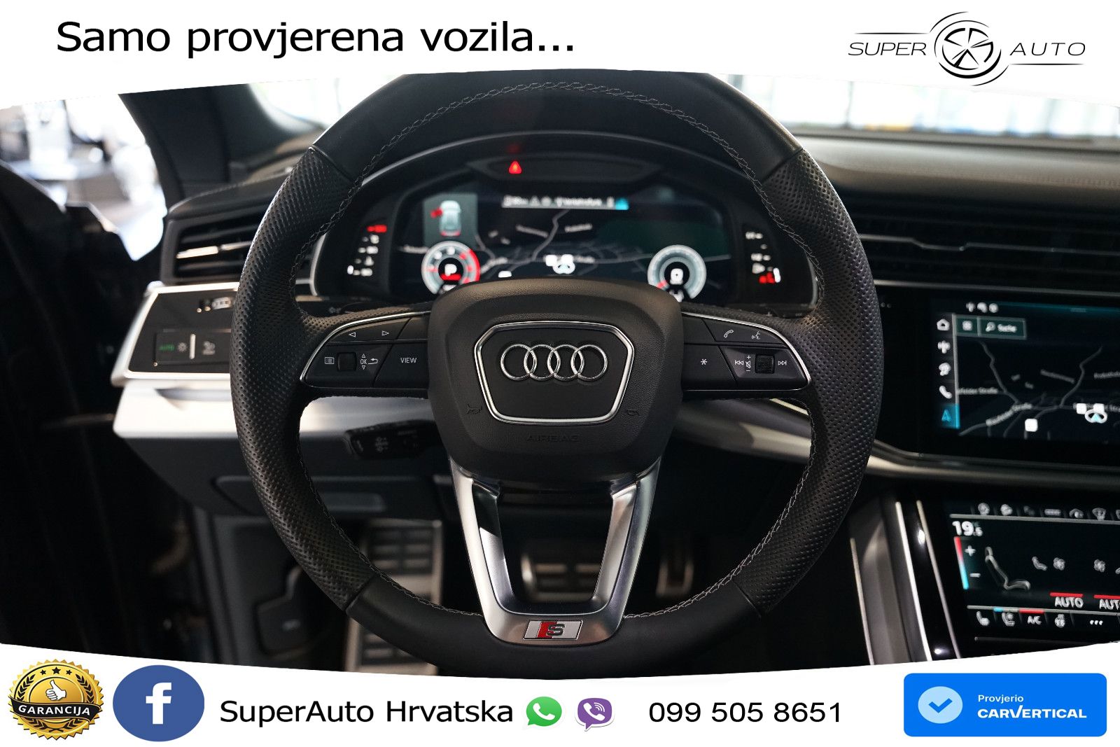 Audi Q8 50 TDI V6 (286 KS) quattro Tiptronic S line LED+GR SJED+ACC