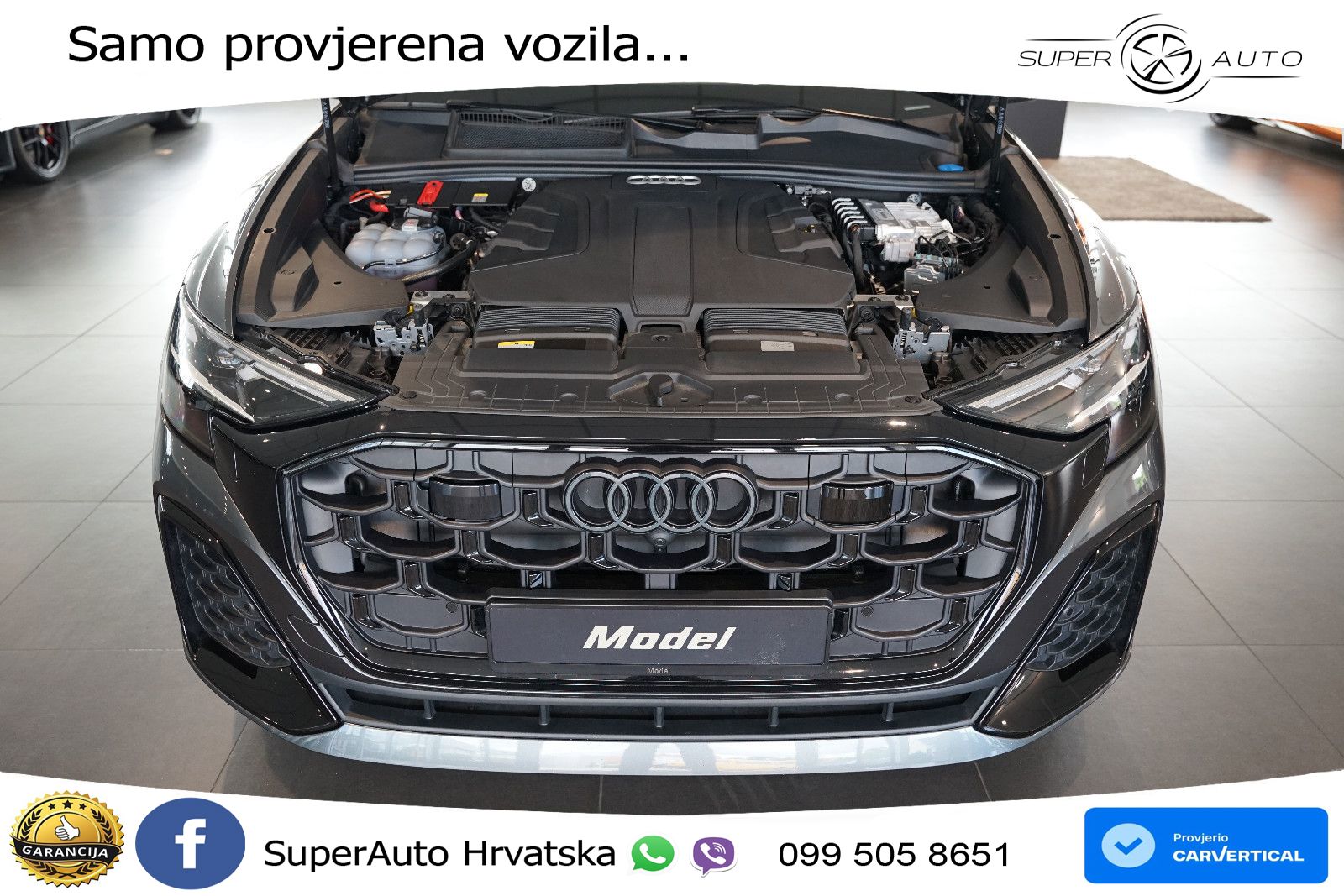 Audi Q8 50 TDI V6 (286 KS) quattro Tiptronic S line LED+GR SJED+ACC