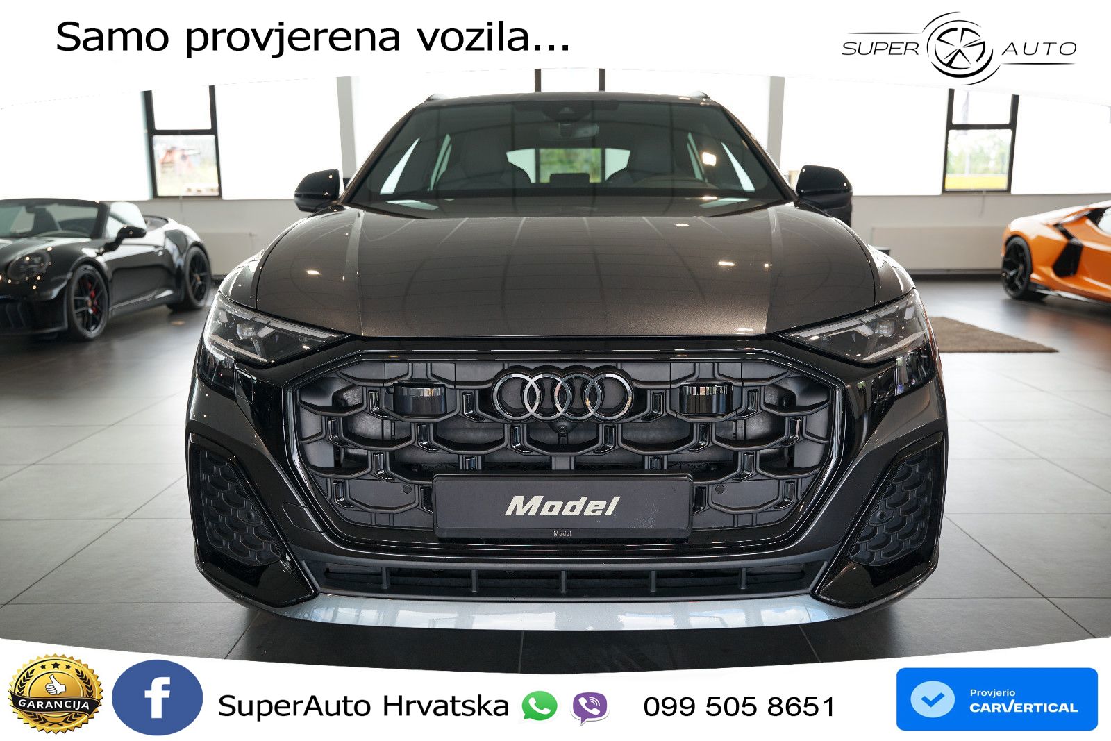 Audi Q8 50 TDI V6 (286 KS) quattro Tiptronic S line LED+GR SJED+ACC