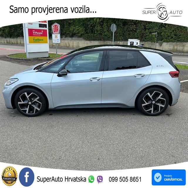 Volkswagen ID.3 Pro 62 kWh (204 KS) LED+GR SJED+ACC