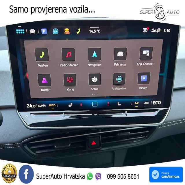 Volkswagen ID.3 Pro 62 kWh (204 KS) LED+GR SJED+ACC